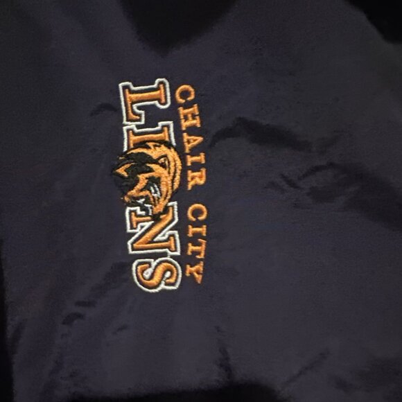 NWT Men’s Game Sportswear Full Zip Blue Bomber Jacket Men’s Size M Fleece Warm - Picture 2 of 9